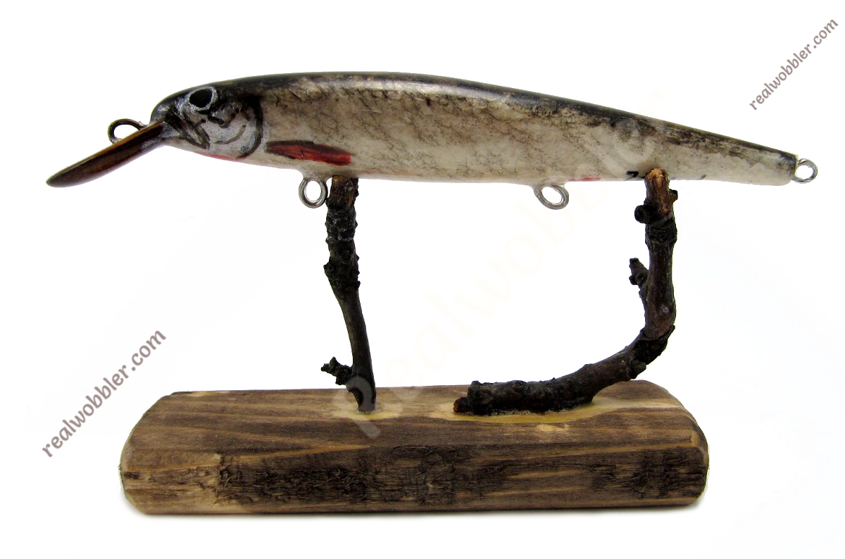 Handcrafted wooden fishing lures