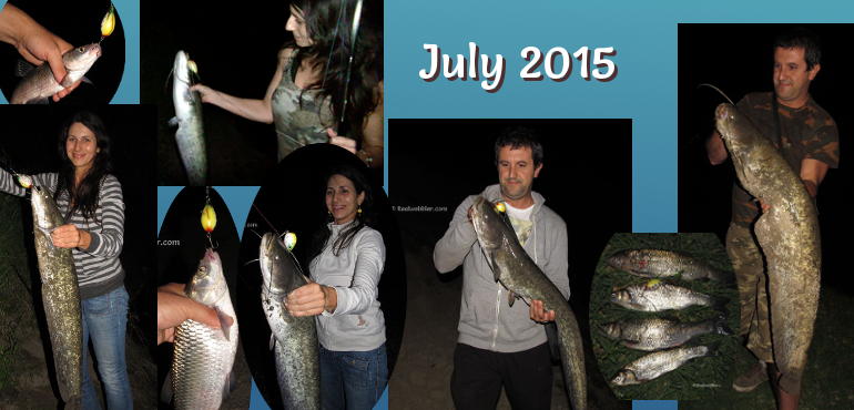 Fishing Results in July 2015 using the Realwobbler Lures