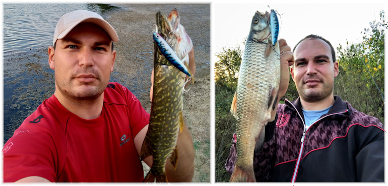 Milen's catches pike and chub
