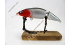 Crankbait Artesanal &quot;Retro Red Head Jointed Fat S 10&quot;