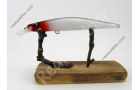 Crankbait Artesanal Retro Red Head Slim S 10