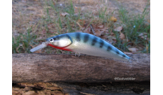 Crankbait Artesanal Retro "Zander Green"