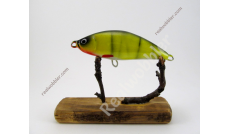 Holzerne Jerkbaits Retro Perch Yellow