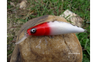 Crankbait Artesanal Retro &quot;Red Head Spiral FZ S 8&quot;