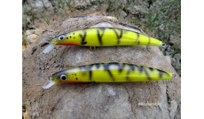 Crankbait Artesanal "Retro Perch Yellow Slim S 10"