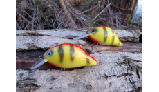 Crankbait Artesanal "Retro Perch RB Fat"