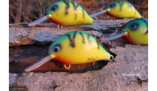 Crankbait Artesanal "Retro Perch Fat XS 5"