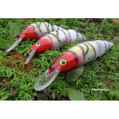 Handmade Fishing Lures &quot;Retro Fire Cat Jointed&quot;