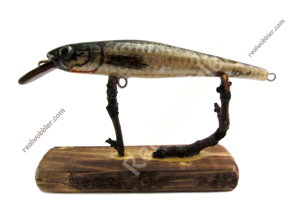 Best Saltwater Lures from Wood, Handmade, Covered by Real Fish