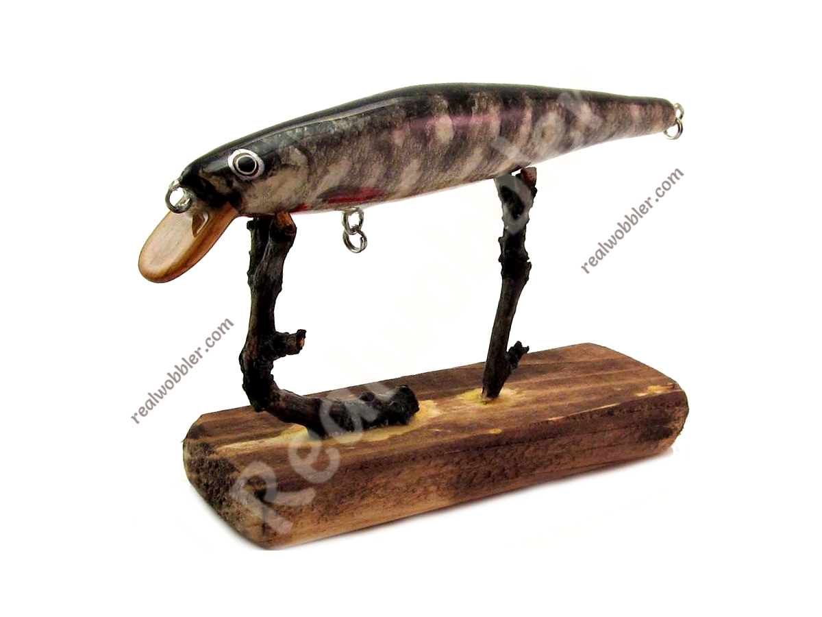 handmade wooden fishing lures