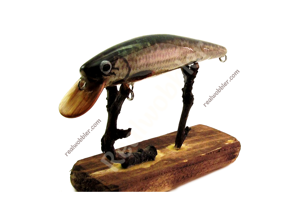 handmade wooden fishing lure