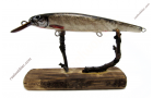 Schlanker Wobbler M mit Hecht-Fischhaut