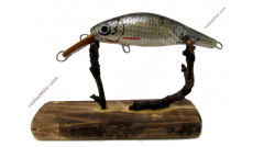 Schlanker Wobbler XS mit Rotfeder-Fischhaut