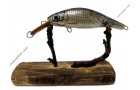 Schlanker Wobbler XS mit Rotfeder-Fischhaut