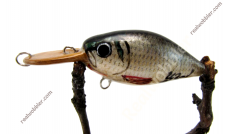 Dicker Wobbler XS mit Rotfeder-Fischhaut