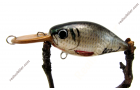 Dicker Wobbler XS mit Rotfeder-Fischhaut