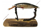 Schlanker Wobbler XS mit Rotfeder-Fischhaut