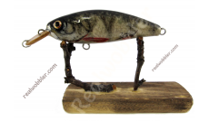 Fat Lure M with Perch Fish Skin