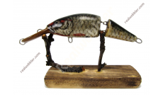 Jointed Lure S with Common Rudd Fish Skin