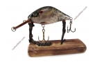 Dicker Wobbler S mit Hecht-Fischhaut