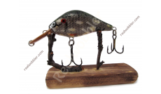 Dicker Wobbler S mit Hecht-Fischhaut