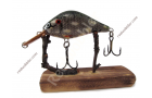 Dicker Wobbler S mit Hecht-Fischhaut