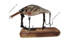 Dicker Wobbler S mit Hecht-Fischhaut