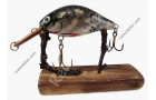 Dicker Wobbler S mit Hecht-Fischhaut