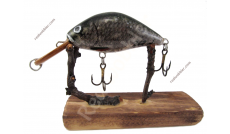 Dicker Wobbler S mit Hecht-Fischhaut