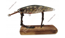 Schlanker Wobbler S mit Hecht-Fischhaut