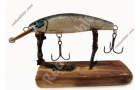 Schlanker Wobbler S mit Zander-Fischhaut