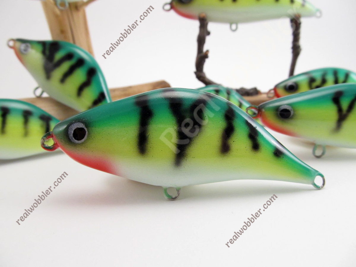 Wooden Jerkbaits Retro Perch