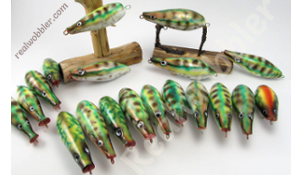 Efficient Topwater Lures for Bluefish Fishing - Handmade from Wood