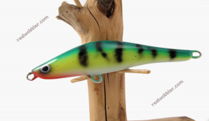 Custom made wooden jerkbaits for bass fishing