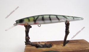 Handmade Wood Fishing Lures for Sea Bass Fishing 